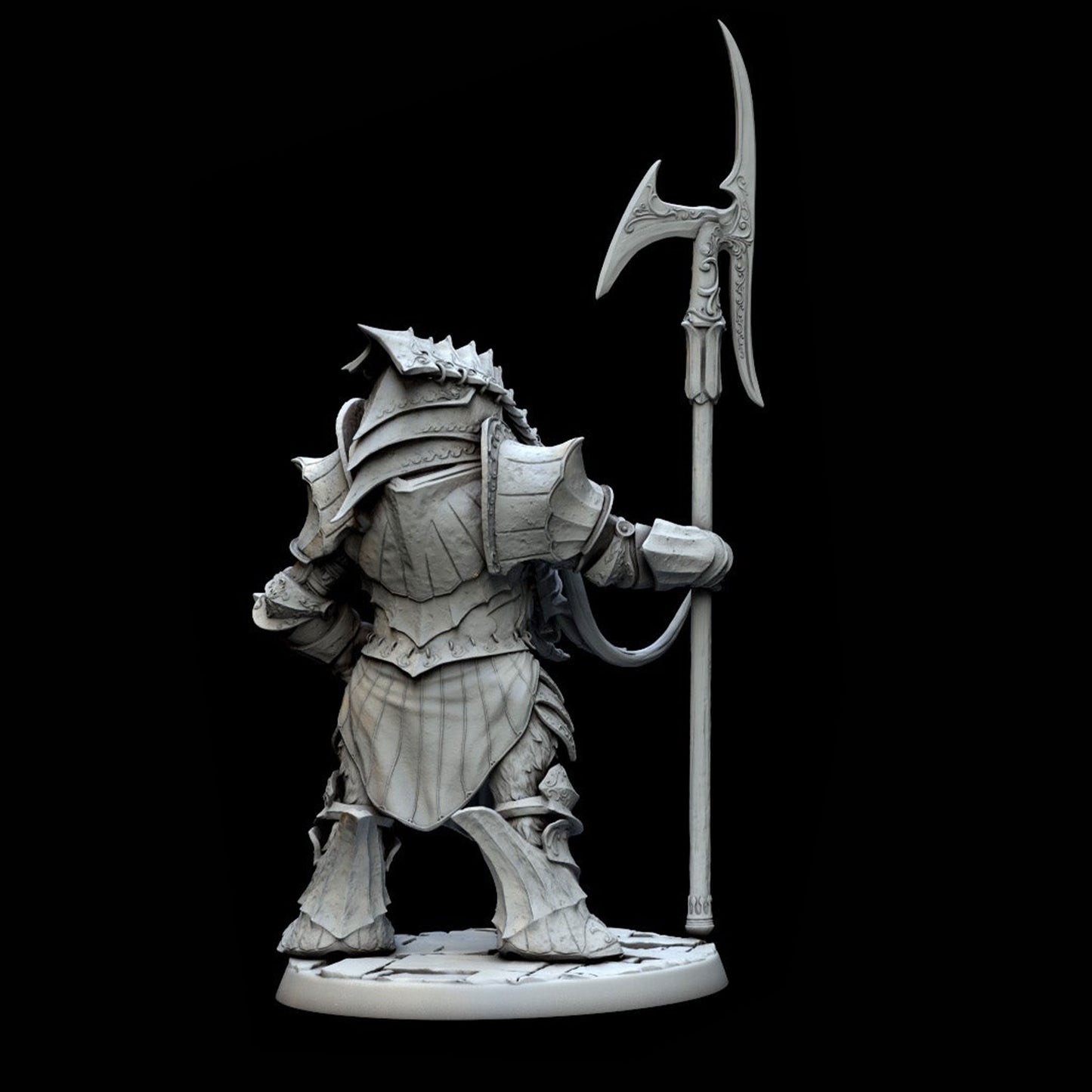 Shrouded Tusk Mammoth Man Miniature