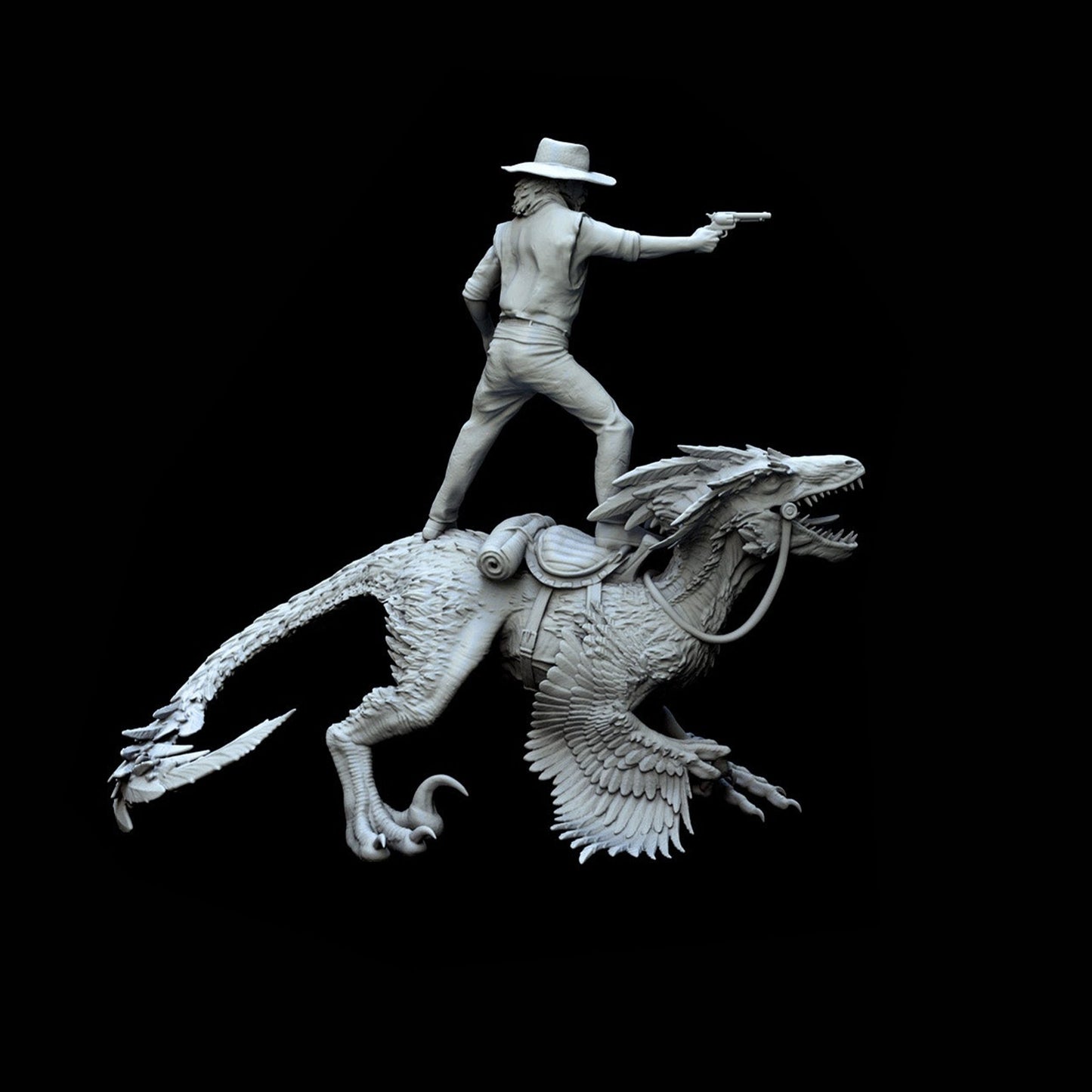 Cowboy Dino Stallion Miniature