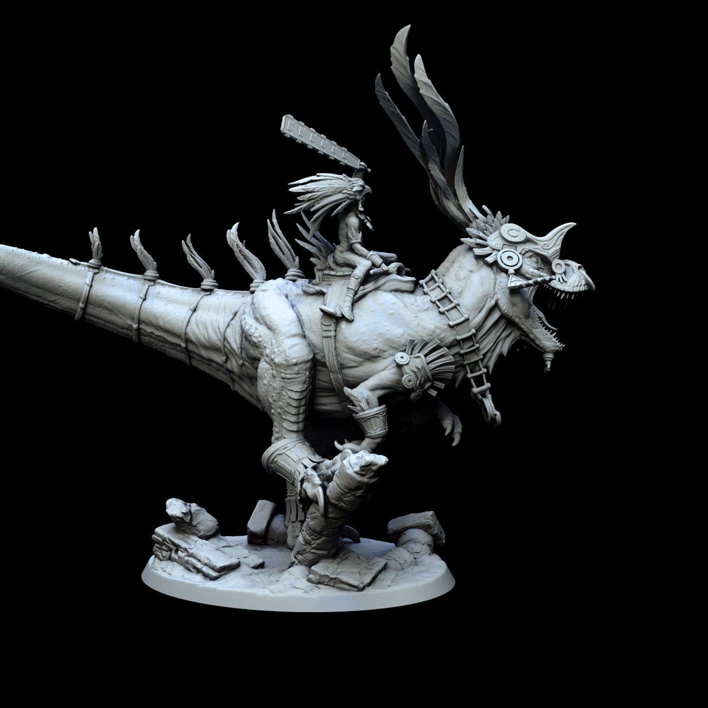 Elite Dino Hunter Miniature