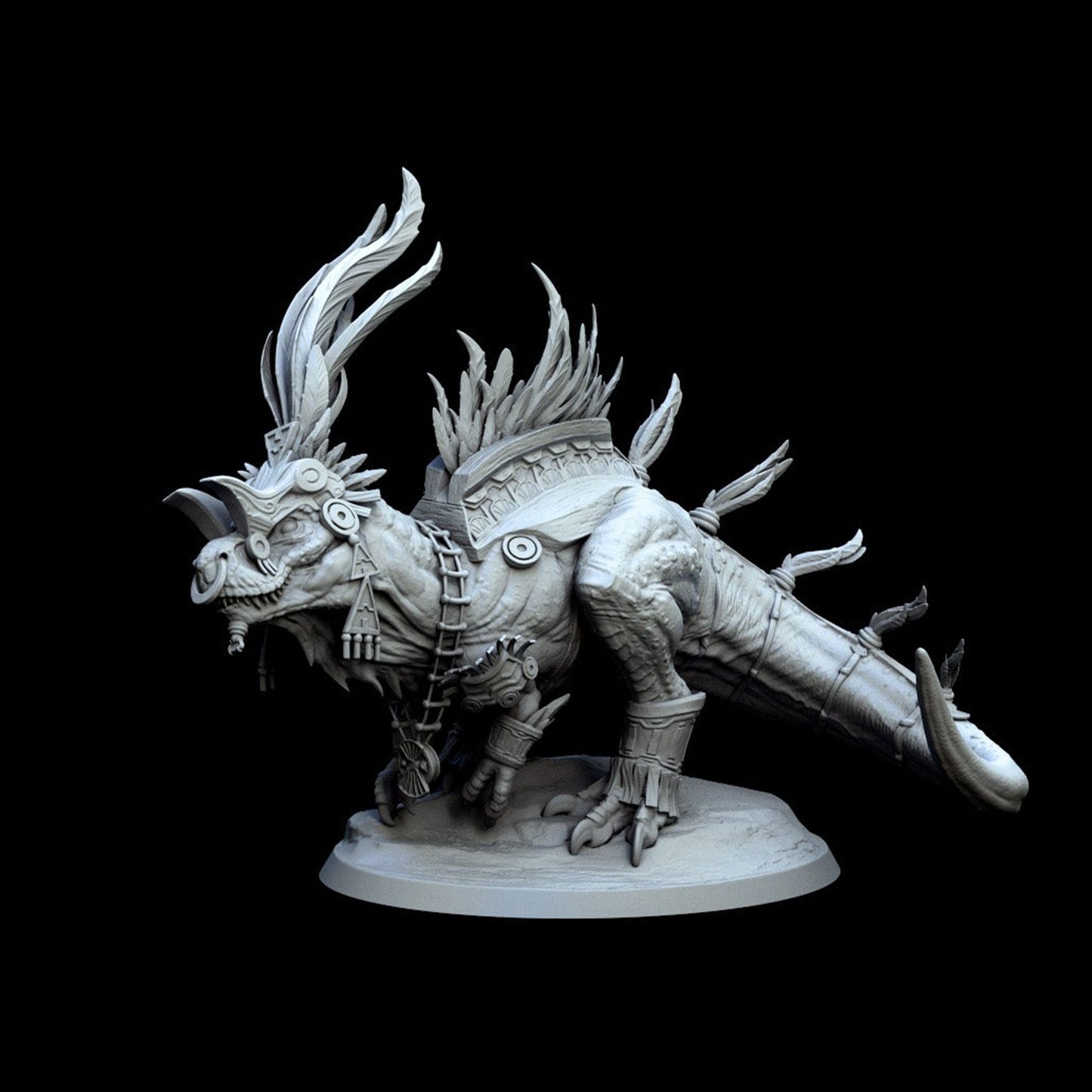 Elite Dino Hunter Miniature