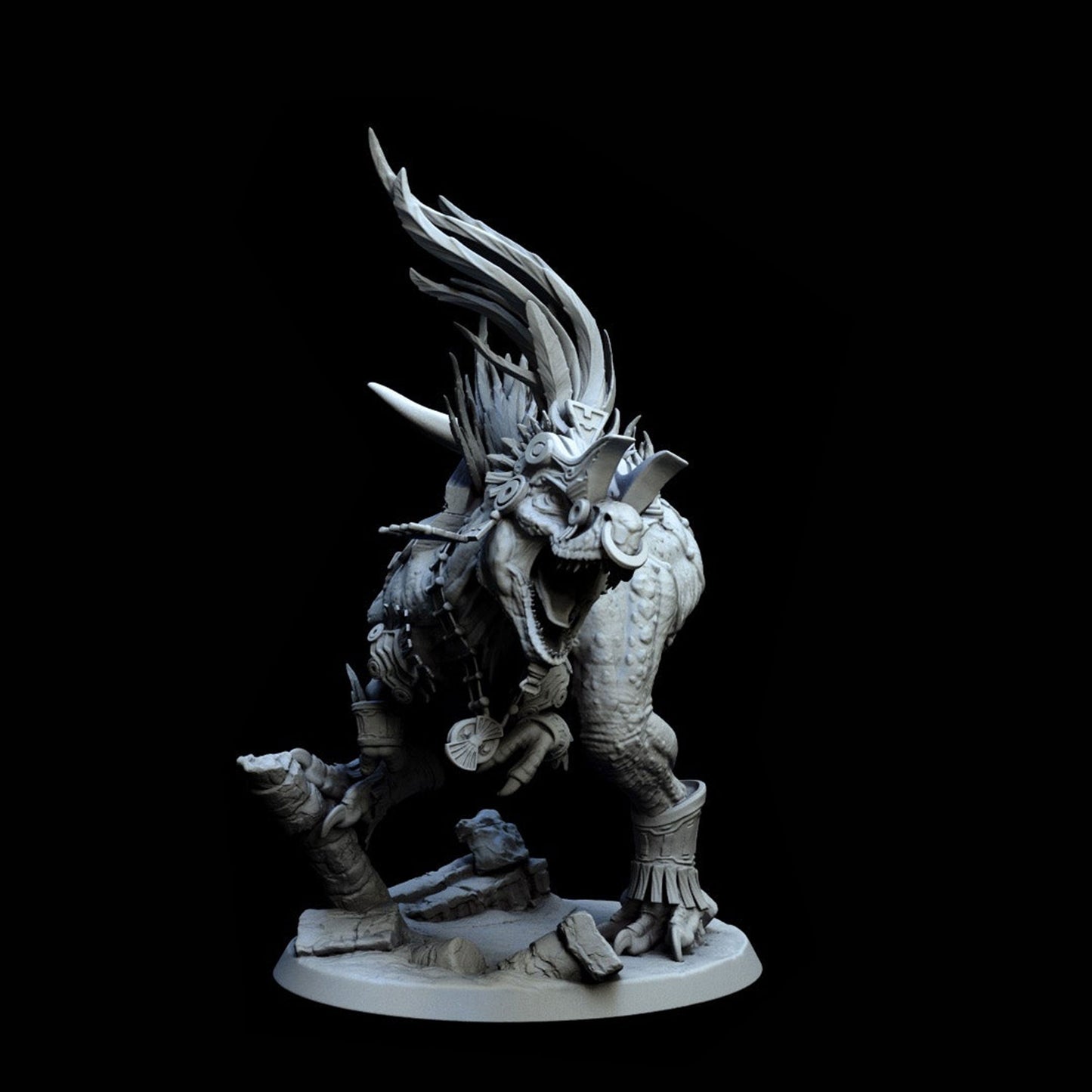 Elite Dino Hunter Miniature