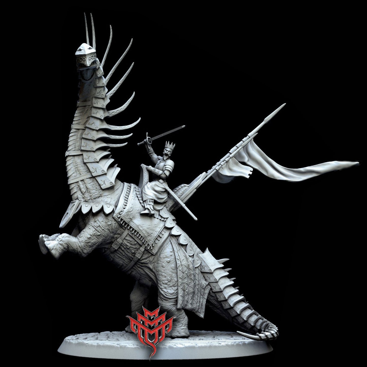 King's Dino Chariot Miniature